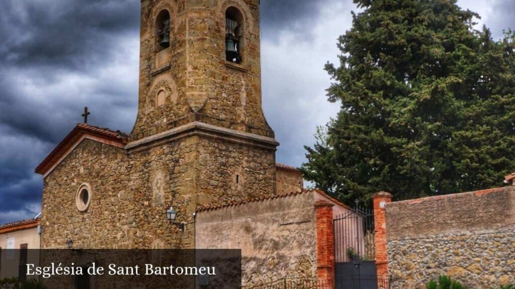 Església de Sant Bartomeu - la Vall d'en Bas (Cataluña)