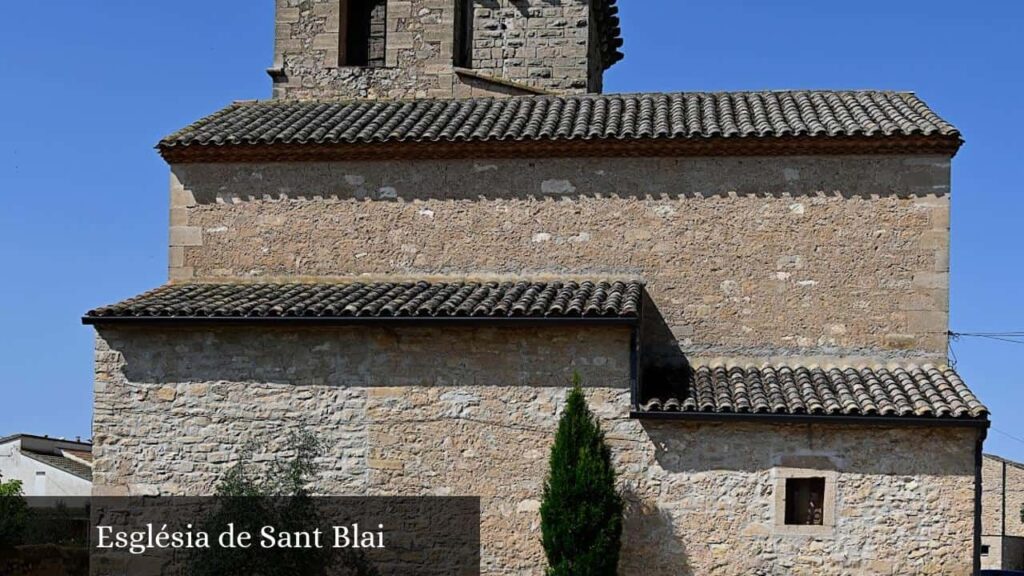 Església de Sant Blai - La Floresta (Cataluña)