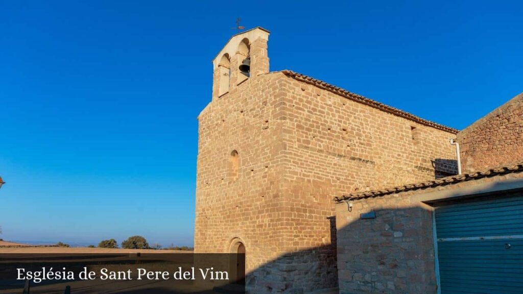 Església de Sant Pere del Vim - Veciana (Cataluña)