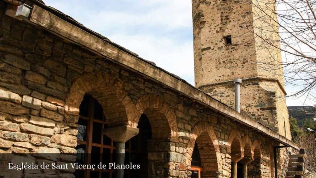 Església de Sant Vicenç de Planoles - Planoles (Cataluña)