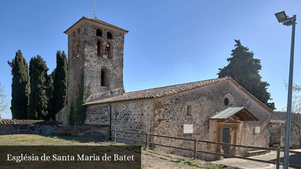 Església de Santa Maria de Batet - Olot (Cataluña)