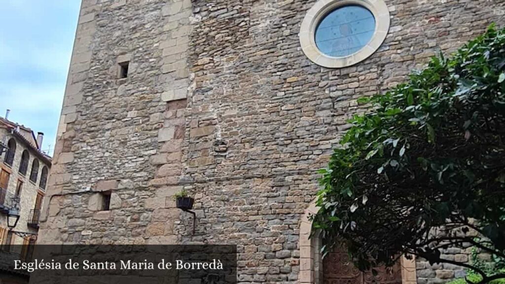 Església de Santa Maria de Borredà - Borredà (Cataluña)