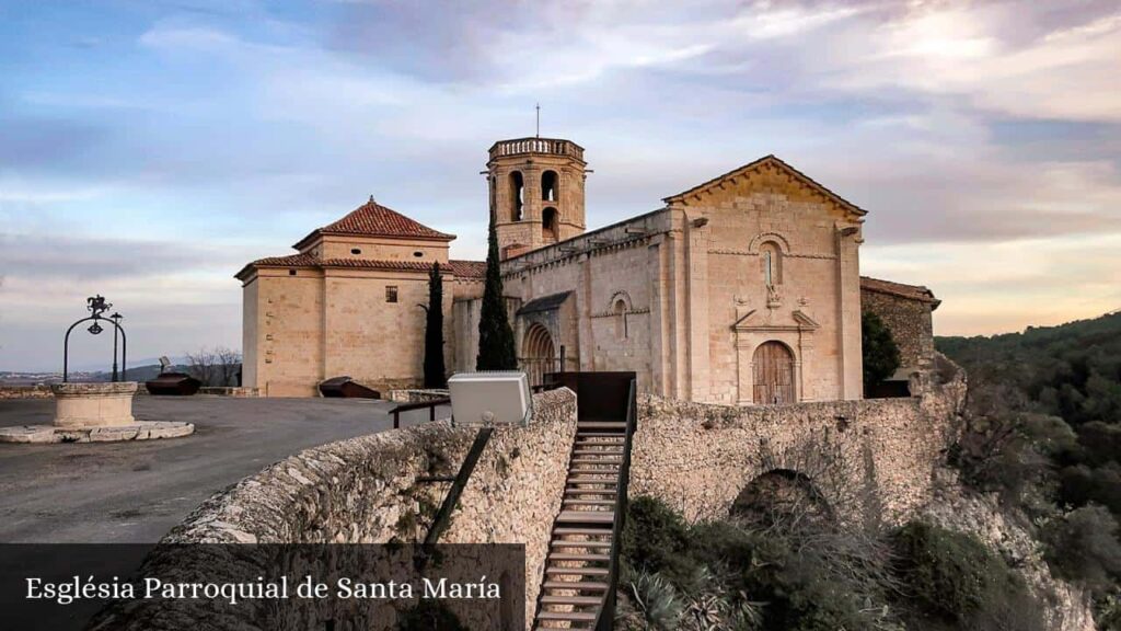 Església Parroquial de Santa María - Sant Martí Sarroca (Cataluña)