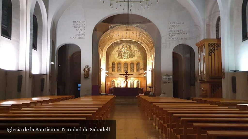 Iglesia de la Santísima Trinidad de Sabadell - Sabadell (Cataluña)