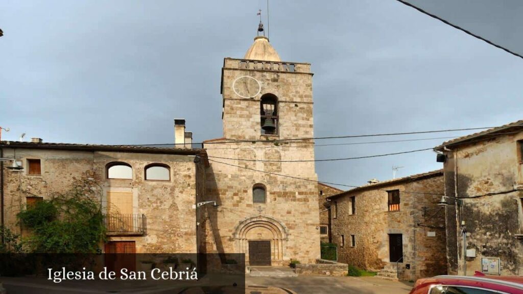 Iglesia de San Cebriá - Esponellà (Cataluña)