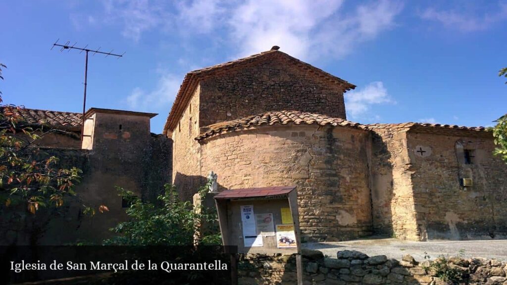 Iglesia de San Marçal de la Quarantella - Vilademuls (Cataluña)