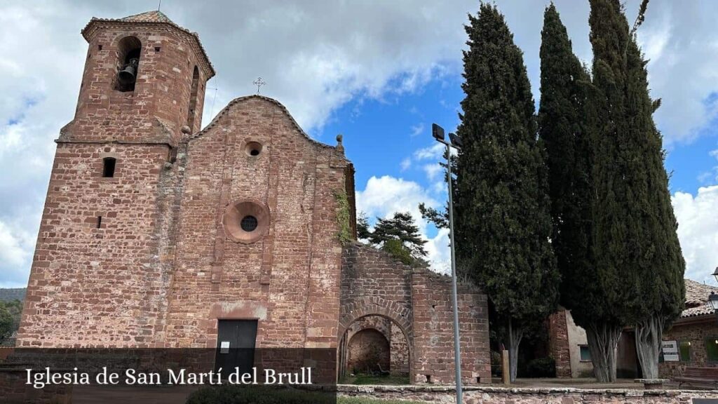 Iglesia de San Martí del Brull - El Brull (Cataluña)