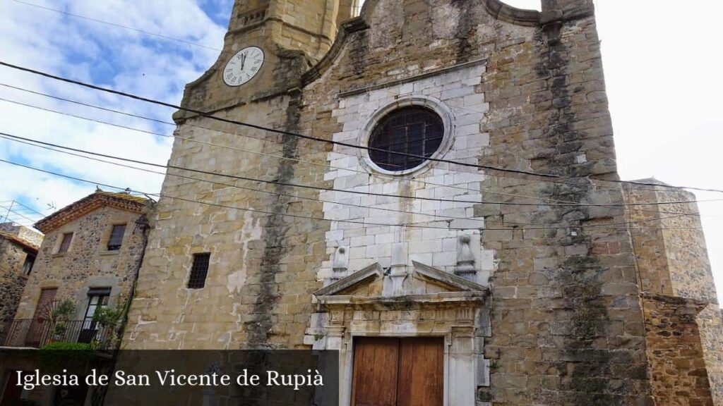 Iglesia de San Vicente de Rupià - Rupià (Cataluña)