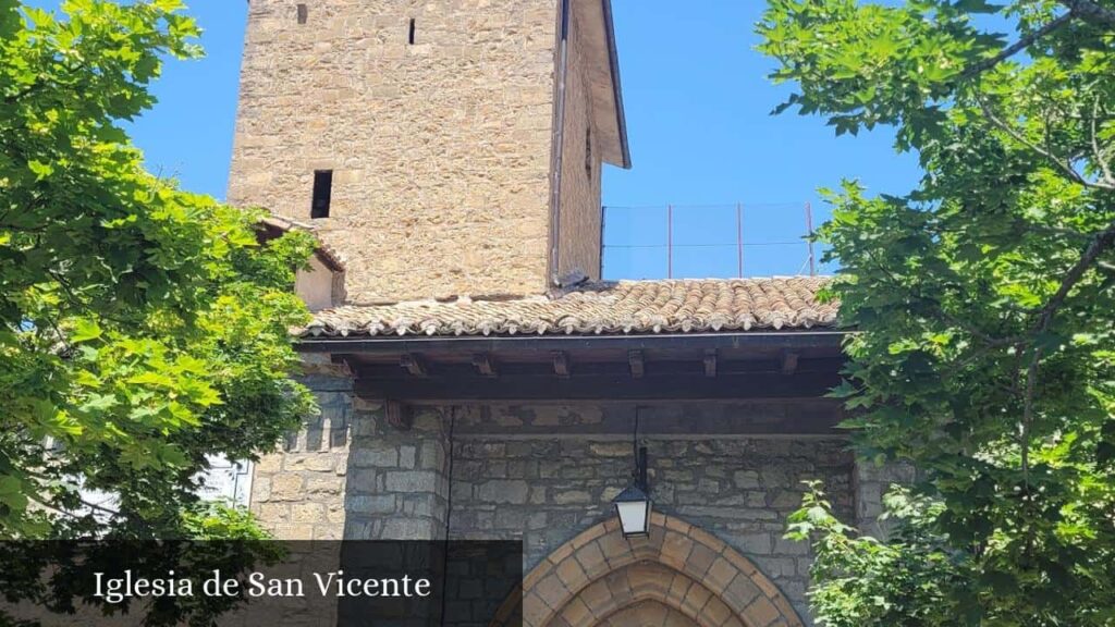 Iglesia de San Vicente - Izal (Navarra)