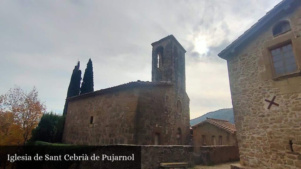 Iglesia de Sant Cebrià de Pujarnol - Porqueres (Cataluña)