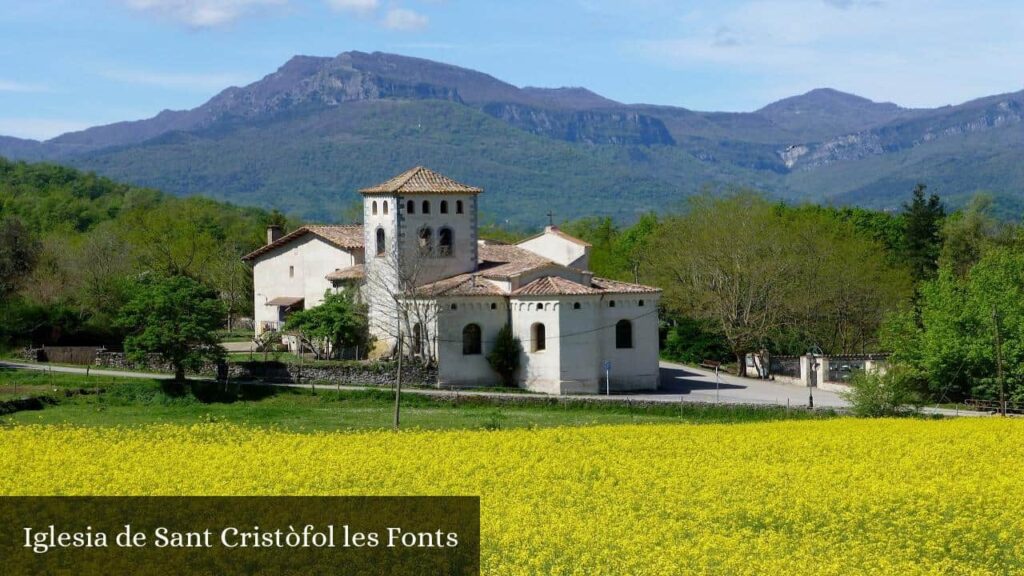 Iglesia de Sant Cristòfol Les Fonts - Olot (Cataluña)