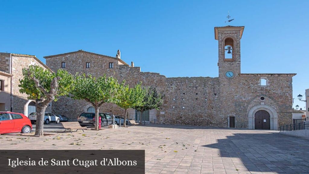 Iglesia de Sant Cugat D'Albons - Albons (Cataluña)