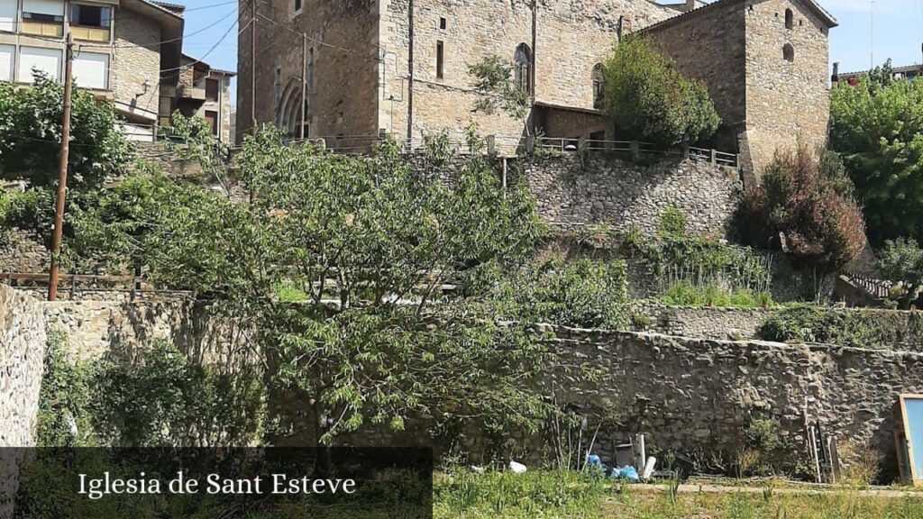 Iglesia de Sant Esteve - Bagà (Cataluña)