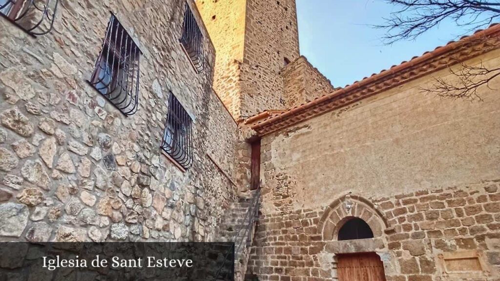 Iglesia de Sant Esteve - Cantallops (Cataluña)