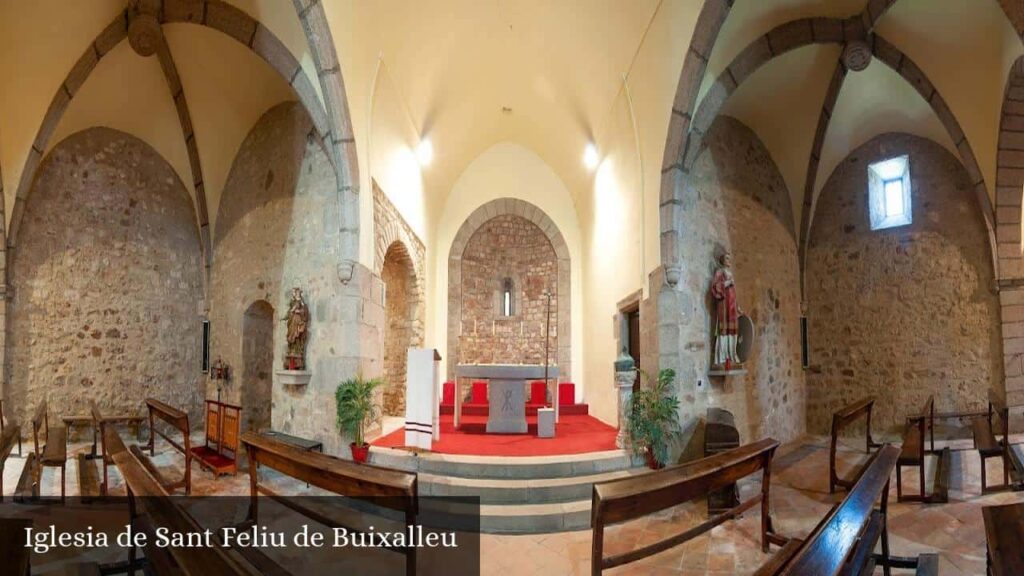 Iglesia de Sant Feliu de Buixalleu - Sant Feliu de Buixalleu (Cataluña)