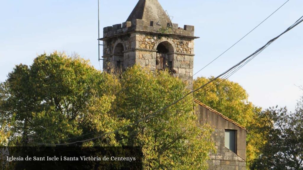 Iglesia de Sant Iscle I Santa Victòria de Centenys - Esponellà (Cataluña)