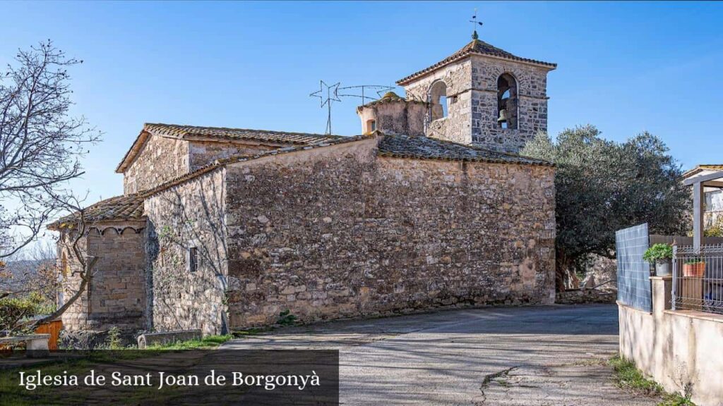 Iglesia de Sant Joan de Borgonyà - Cornellà del Terri (Cataluña)