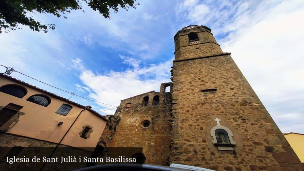 Iglesia de Sant Julià I Santa Basilissa - Corçà (Cataluña)