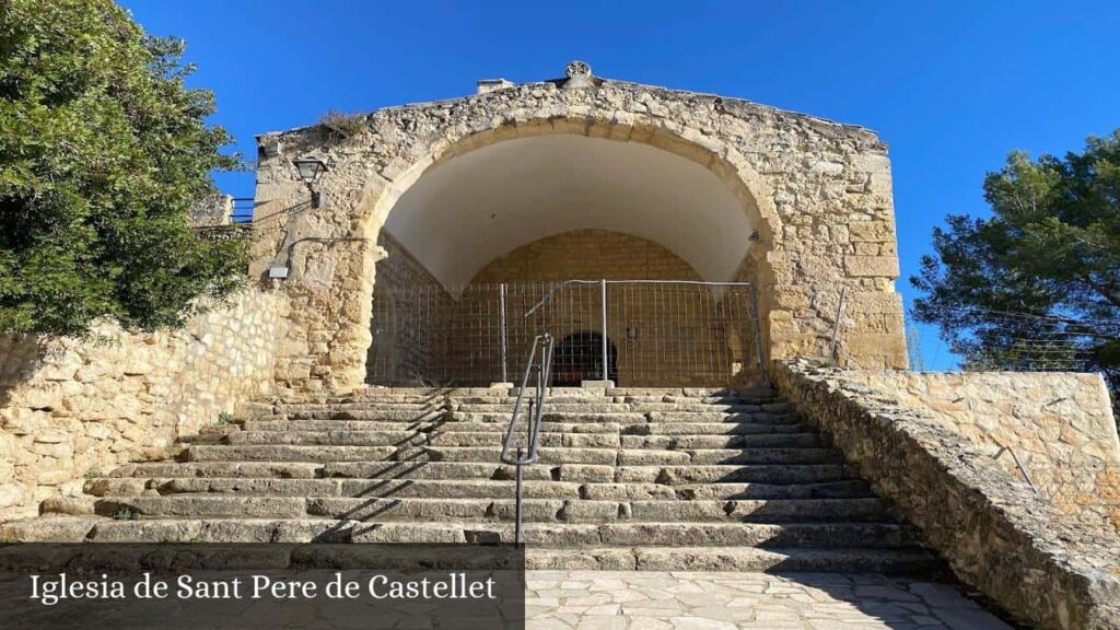 Iglesia de Sant Pere de Castellet - Castellet i la Gornal (Cataluña)