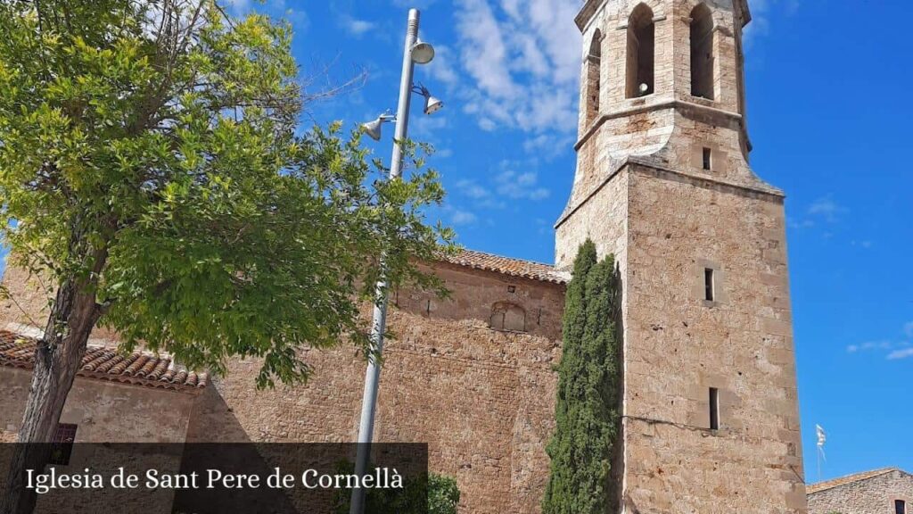 Iglesia de Sant Pere de Cornellà - Cornellà del Terri (Cataluña)