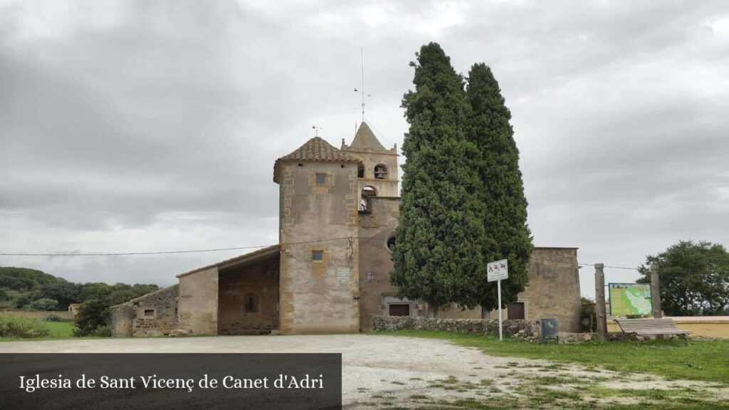 Iglesia de Sant Vicenç de Canet D'Adri - Canet d'Adri (Cataluña)