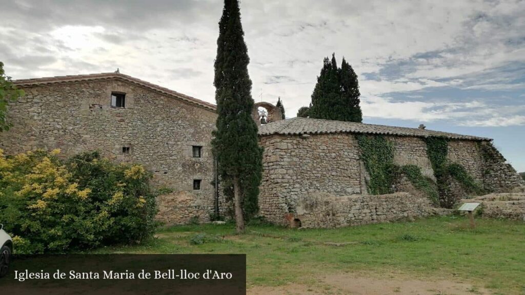 Iglesia de Santa Maria de Bell - Sant Miquel d'Aro (Cataluña)