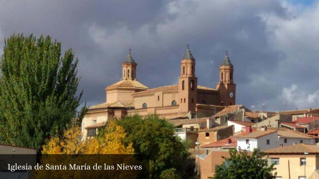 Iglesia de Santa María de Las Nieves - Letux (Aragón)