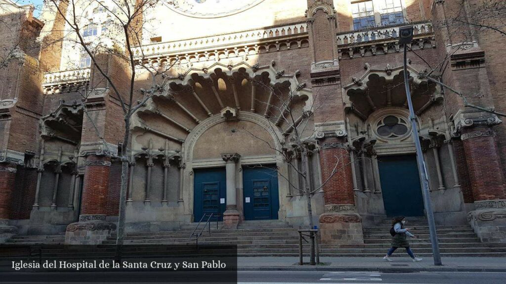 Iglesia del Hospital de la Santa Cruz y San Pablo - Barcelona (Cataluña)