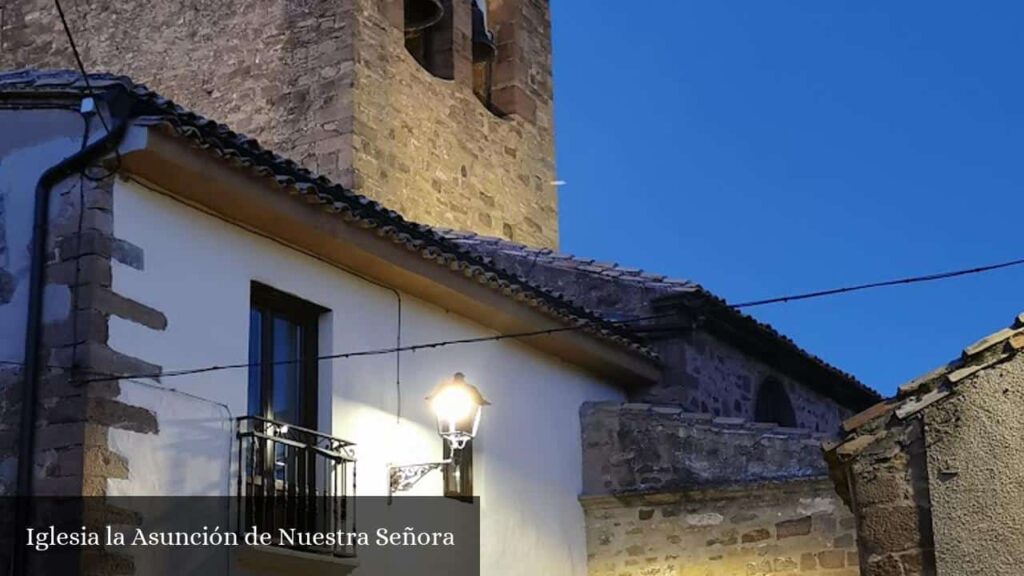 Iglesia La Asunción de Nuestra Señora - Liédena (Navarra)