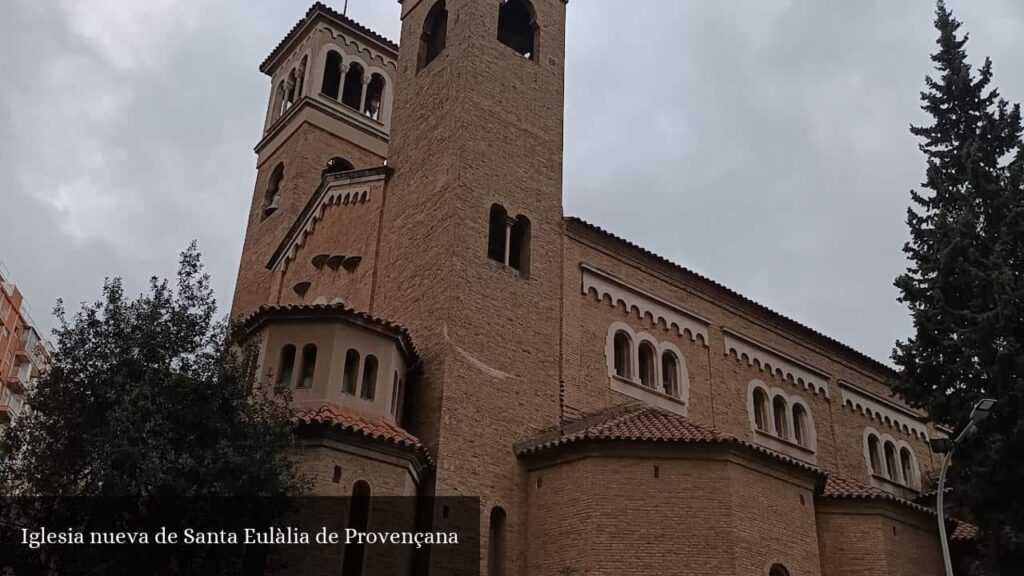 Iglesia Nueva de Santa Eulàlia de Provençana - l'Hospitalet de Llobregat (Cataluña)