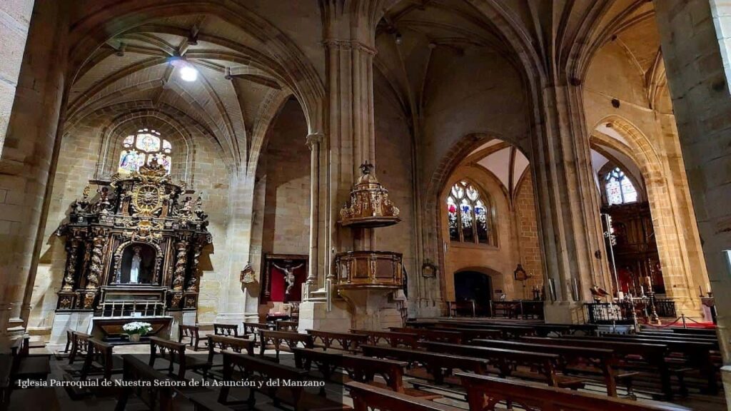 Iglesia Parroquial de Nuestra Señora de la Asunción y del Manzano - Fuenterrabía (País Vasco)