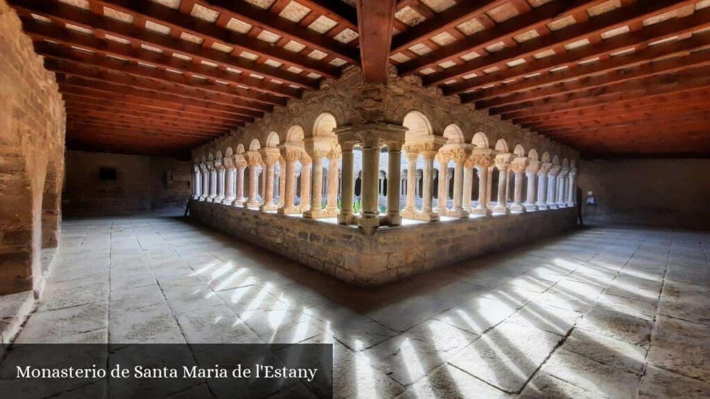 Monasterio de Santa Maria de L'Estany - L'Estany (Cataluña)