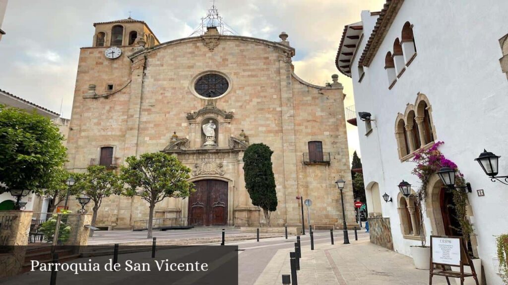 Parroquia de San Vicente - Tossa de Mar (Cataluña)