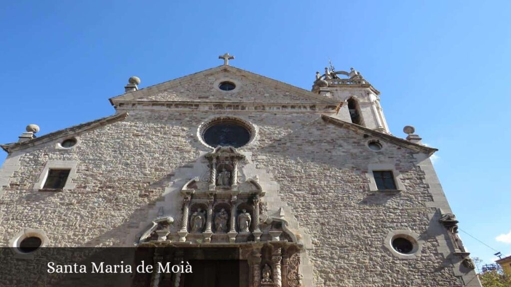 Santa Maria de Moià - Moià (Cataluña)